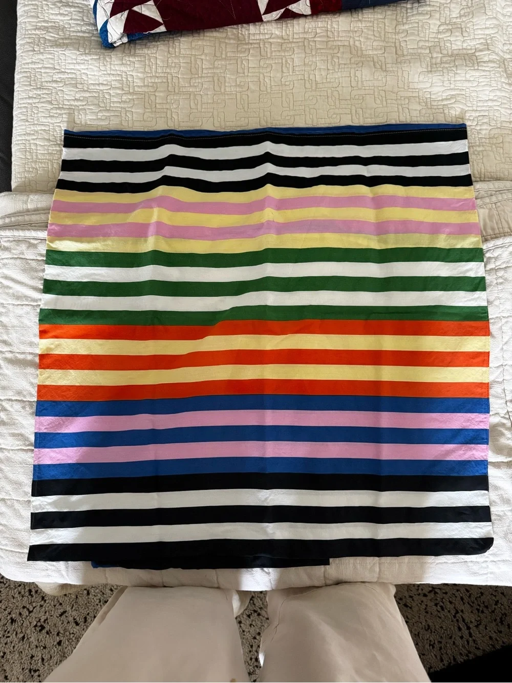 IKEA bright striped